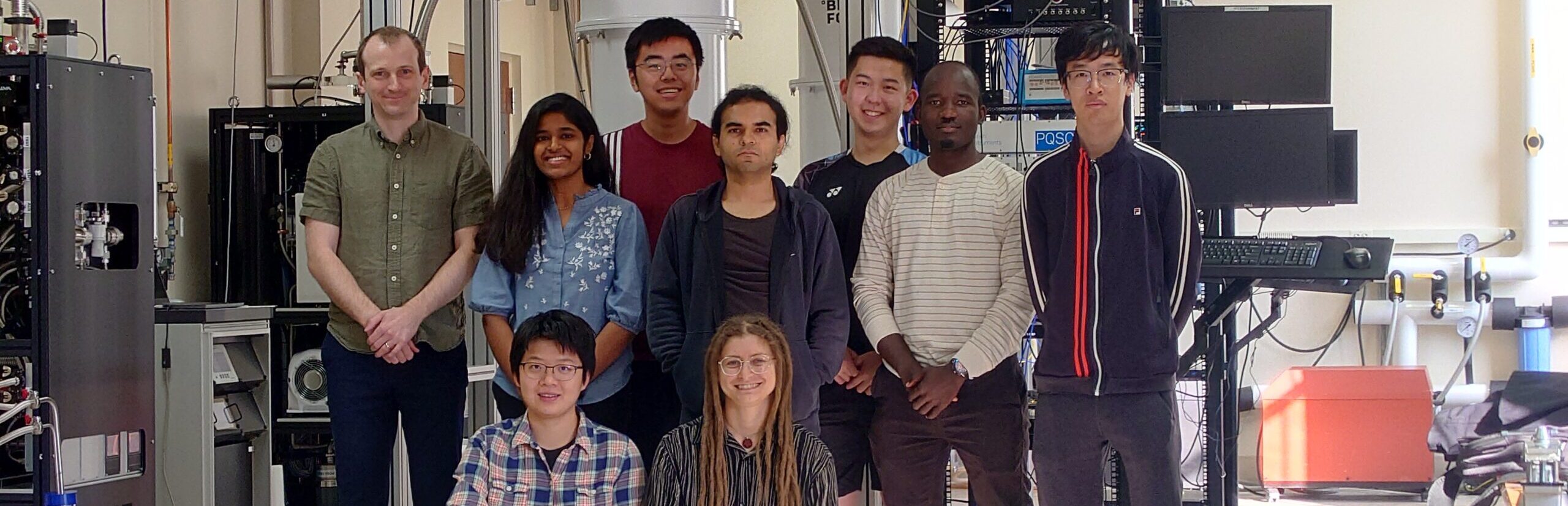 Group photo in the Kuzmin lab